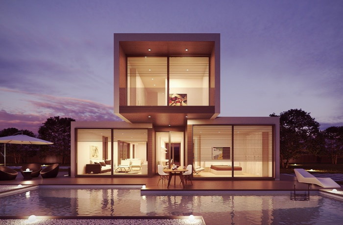 Funkisbolig i tre deler