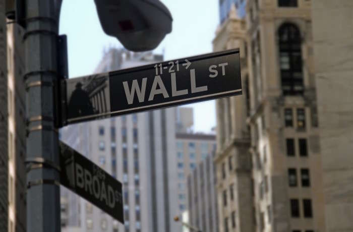 Skilt til Wall Street