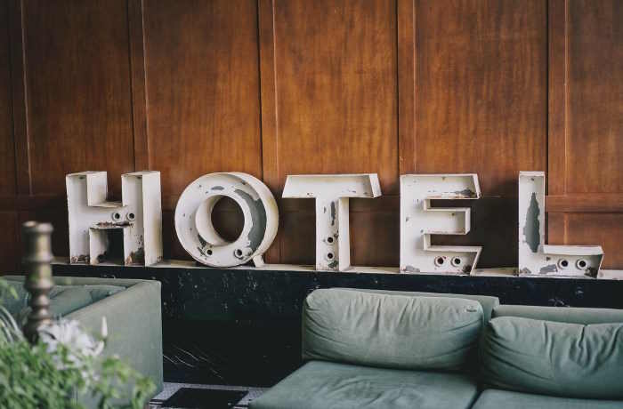 Bilde av et hotell