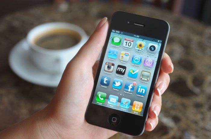 mobil, smarttelefon, iPhone