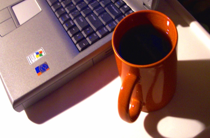 Kaffekopp og tatstatur